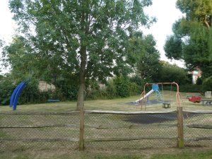 A Picture of the playarea in Sharpthorne New Playground