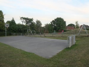 A picture of the Playarea in North Lane Recreation Ground